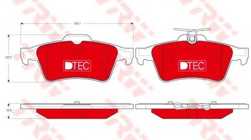 Set placute frana,frana disc MAZDA 3 (BK) (20