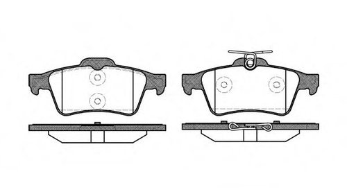 Set placute frana,frana disc MAZDA 5 (CW) (20