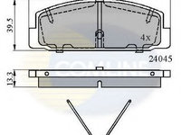 Set placute frana,frana disc MAZDA 6 (GH) (2007 - 2016) COMLINE CBP0986 piesa NOUA