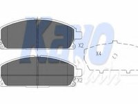 Set placute frana,frana disc MAZDA 626 Mk III cupe (GD), MAZDA 626 Mk III (GD), NISSAN MISTRAL II (R20) - KAVO PARTS KBP-6516