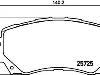 Set placute frana,frana disc MAZDA ATENZA limuzina (GJ, GH), MAZDA ATENZA combi (GJ, GH) - HELLA PAGID 8DB 355 020-901