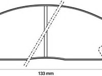 Set placute frana,frana disc MAZDA BONGO bus (SR1), MAZDA BONGO caroserie (SR2), KIA BESTA caroserie - JURID 572332J