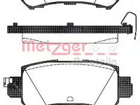 Set placute frana,frana disc MAZDA CX-5 (KE, GH) (2011 - 2016) METZGER 1170787 piesa NOUA