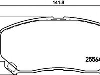 Set placute frana,frana disc MAZDA CX-5 (KE, GH) - MINTEX MDB3292