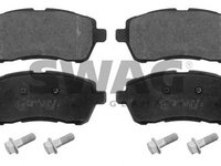 Set placute frana,frana disc MAZDA DEMIO (DE), FORD FIESTA VI, FORD FIESTA Van - SWAG 50 91 6820