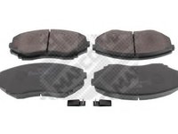 Set placute frana,frana disc MAZDA MPV Mk II (LW) - MAPCO 6965