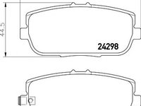 Set placute frana,frana disc MAZDA MX-5 Mk III (NC) - TEXTAR 2429801