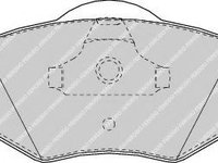 Set placute frana,frana disc MAZDA TRIBUTE (EP) (2000 - 2008) FERODO FDB1571