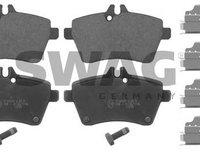 Set placute frana,frana disc MERCEDES-BENZ A-CLASS (W169), MERCEDES-BENZ B-CLASS (W245) - SWAG 10 91 6810