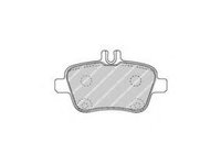 Set placute frana,frana disc MERCEDES-BENZ A-CLASS (W176) (2012 - 2016) FERODO FDB4163