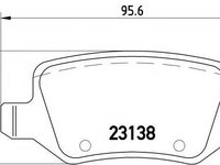 Set placute frana,frana disc MERCEDES-BENZ A-CLASS (W169) (2004 - 2012) BREMBO P 50 090