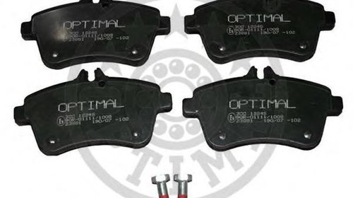 Set placute frana,frana disc MERCEDES-BENZ A-