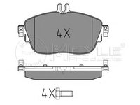 Set placute frana,frana disc MERCEDES-BENZ B-CLASS (W246, W242), MERCEDES-BENZ A-CLASS (W176), MERCEDES-BENZ CLA cupe (C117) - MEYLE 025 248 6919