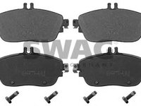 Set placute frana,frana disc MERCEDES-BENZ B-CLASS (W246, W242), MERCEDES-BENZ A-CLASS (W176), MERCEDES-BENZ CLA cupe (C117) - SWAG 10 91 6870