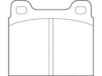 Set placute frana,frana disc MERCEDES-BENZ COUPE (C123), MERCEDES-BENZ KOMBI Break (S123), MERCEDES-BENZ S-CLASS limuzina (W126) - WAGNER WBP20034A