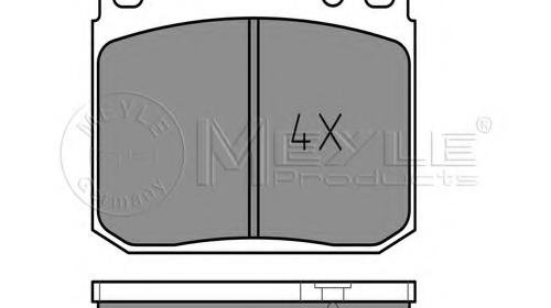 Set placute frana,frana disc MERCEDES-BENZ CO