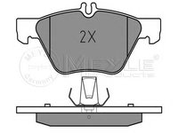 Set placute frana,frana disc MERCEDES-BENZ E-CLASS limuzina (W210), MERCEDES-BENZ E-CLASS Break (S210), MERCEDES-BENZ SLK (R170) - MEYLE 025 216 7020