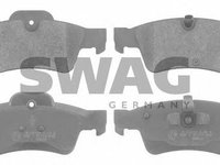 Set placute frana,frana disc MERCEDES-BENZ G-CLASS (W463), MERCEDES-BENZ M-CLASS (W164), MERCEDES-BENZ R-CLASS (W251, V251) - SWAG 10 91 6615