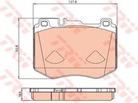 Set placute frana,frana disc MERCEDES-BENZ GLC (X253) (2015 - 2020) TRW GDB2081