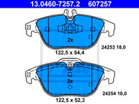 Set placute frana,frana disc MERCEDES-BENZ GLK-CLASS (X204) (2008 - 2020) ATE 13.0460-7257.2