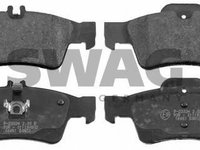 Set placute frana,frana disc MERCEDES-BENZ S-CLASS limuzina (W220), MERCEDES-BENZ CL-CLASS cupe (C215), MERCEDES-BENZ SL (R230) - SWAG 10 91 6451