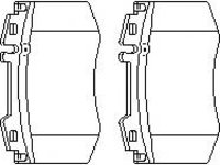 Set placute frana,frana disc MERCEDES-BENZ S-CLASS limuzina (W220), MERCEDES-BENZ C-CLASS limuzina (W203), MERCEDES-BENZ C-CLASS T-Model (S203) - TOPR