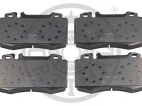 Set placute frana,frana disc MERCEDES-BENZ SL (R129), MERCEDES-BENZ M-CLASS (W163), MERCEDES-BENZ S-CLASS limuzina (W220) - OPTIMAL 12097