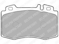 Set placute frana,frana disc MERCEDES-BENZ SLK (R171) (2004 - 2011) DELPHI LP1688