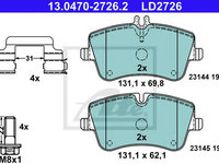 Set placute frana,frana disc MERCEDES-BENZ SLK (R171) (2004 - 2011) ATE 13.0470-2726.2