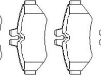 Set placute frana,frana disc MERCEDES-BENZ SPRINTER 3-t bus (903), VW LT Mk II bus (2DB, 2DE, 2DK), VW LT Mk II caroserie (2DA, 2DD, 2DH) - TOPRAN 109