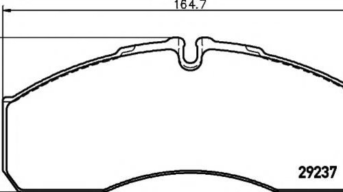 Set placute frana,frana disc MERCEDES-BENZ SP