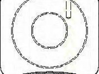 Set placute frana,frana disc MERCEDES-BENZ limuzina (W124), MERCEDES-BENZ KOMBI Break (S124), MERCEDES-BENZ SL (R129) - TRISCAN 8110 23003