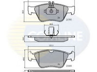 Set placute frana,frana disc MERCEDES CLK (C208) (1997 - 2002) COMLINE CBP0274 piesa NOUA