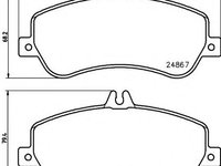 Set placute frana,frana disc MERCEDES GLK-CLASS (X204) (2008 - 2016) TEXTAR 2486781 piesa NOUA