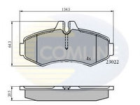 Set placute frana,frana disc MERCEDES V-CLASS (W447) (2014 - 2016) COMLINE CBP0480 piesa NOUA