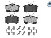 Set placute frana,frana disc MEYLE 025 209 6117/PD