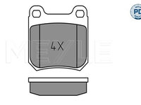 Set placute frana,frana disc MEYLE 025 210 5015/PD