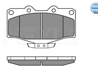 Set placute frana,frana disc MEYLE 025 216 7915/W