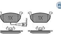 Set placute frana,frana disc MEYLE 025 220 3517/PD