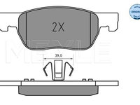 Set placute frana,frana disc MEYLE 025 223 4220