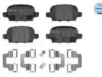 Set placute frana,frana disc MEYLE 025 232 8414