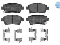 Set placute frana,frana disc MEYLE 025 235 1015/W