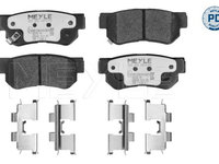 Set placute frana,frana disc MEYLE 025 235 4314/PD