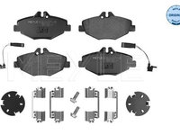 Set placute frana,frana disc MEYLE 025 237 4320/W