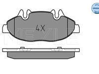 Set placute frana,frana disc MEYLE 025 240 0720