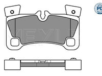 Set placute frana,frana disc MEYLE 025 242 9616/PD