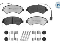 Set placute frana,frana disc MEYLE 025 244 6619-1/PD