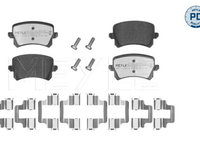 Set placute frana,frana disc MEYLE 025 244 8317/PD