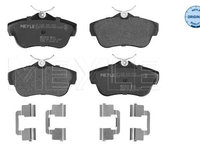 Set placute frana,frana disc MEYLE 025 245 7816