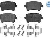 Set placute frana,frana disc MEYLE 025 246 0617/K1